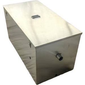 VICTORY KITCHEN Trampa de grasa de acero inoxidable de alta eficiencia Separador de aceite y agua inoxidable para cocina de restaurante, catering de hotel - Product Image 6