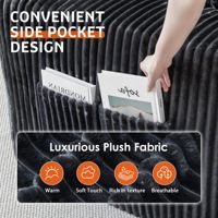 Vente en gros de canapés d'angle en mousse meubles de maison sectionnels scellés sous vide compressés canapé de salon modulaire
