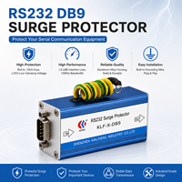 Protector Contra Sobretensiones de Señal RS232 SPD de 9 Pines, Dispositivo de Protección Contra Rayos para Sistemas de Transmisión de Datos en Serie