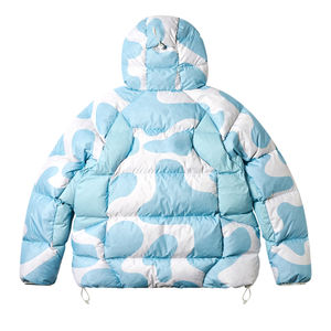 आउटडोर कस्टम पुरुषों 750 सर्दियों की अछूता महिला प्यूफर कोट को भरने के लिए बाहर की जैकेट - Product Image 3