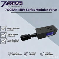 Vanne de décharge hydraulique modulaire MRV-02/MRV-03 pour pompe à huile industrielle, vanne de pression 16 MPa avec garantie d'un an