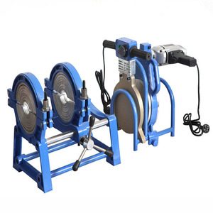 Four Ring Manual Butt Welding Machine For Pe Pipes 50 200 Mm Hot Melt Pipe Welder With Pressure Screw - Product Image 3