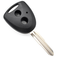 Carcasa de Repuesto de Alta Calidad para Llave de Coche de 2 Botones, Compatible con Toyota, Llave Vacía para Llave de Coche, Usada por Cerrajeros
