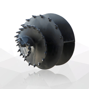 Tarière conique pour forage de roche dure avec dents en forme de balle pour roches moyennement dégarnies et roches compactes, diamètre 600-3000 mm - Product Image 5