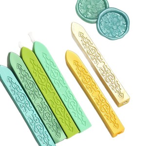แท่งขี้ผึ้งซีลแบบมีแกน 80 สี ลายดาบ รูปทรงแท่ง สำหรับปิดผนึกซองจดหมาย บรรจุภัณฑ์ของขวัญ - Product Image 5