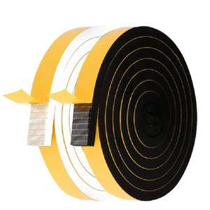 Bande d'étanchéité en néoprène Am-00631, 2000 mm, autocollante, pour isolation acoustique automobile - Product Image 1