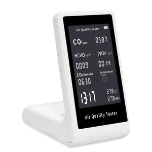 JD-2002 New list CO2 Air Quality Tester with time display for protect health