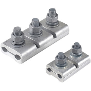 Pince à rainures parallèles en aluminium Jin Kaite JB pour raccordement de câbles aériens avec fixation par boulons - Product Image 5