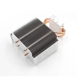 Oem Op Maat Gemaakte Heatpipes Skiving Heatsinks Aluminium Koperen Schuif Pin Fin Koellichaam Voor Led