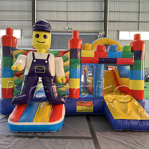 <span class=keywords><strong>Castillo</strong></span> Inflable con Tobogán y Piscina, Juego Infantil Comercial - Product Image 3