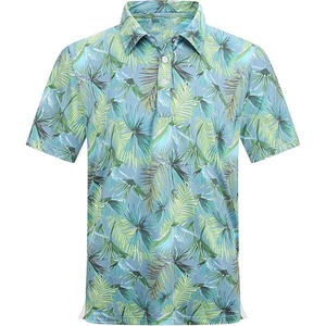 เสื้อโปโลมีกระดุม4เม็ดแห้งเร็วเสื้อโปโลพิมพ์ลายซับลิเมชัน2025สำหรับผู้ชาย - Product Image 5