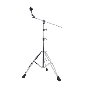Accessoires d'Instruments de Musique Support de Cymbale de Batterie Hauteur et Angle Réglables avec Cymbale Droite - Product Image 1