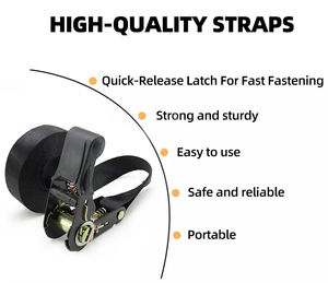 <span class=keywords><strong>สาย</strong></span>รัดโพลีเอสเตอร์แบบมีตัวล็อค รับน้ำหนักได้ 800 กก. ขนาด <span class=keywords><strong>1</strong></span> <span class=keywords><strong>นิ้ว</strong></span> สำหรับงานหนัก พร้อมตะขอรูปตัว J สองอัน สำหรับรถบรรทุก รถยนต์ และการรัดสินค้า ขายส่ง - Product Image 6