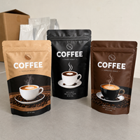 Sachet Doypack Personnalisé Refermable pour Grains de Café, Emballage de Détail pour Espresso, Sac à Café Spécialisé – Boutique Roast