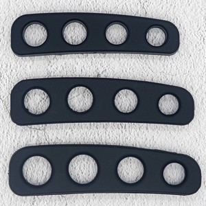 Corrector de Dedos de Silicona, Equipo de Entrenamiento de Baloncesto CX-5412, Protector de Palma Flexible Negro - Product Image 2