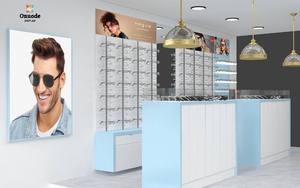 ตู้โชว์แว่นตา LED แบบกำหนดเองได้ |   เฟอร์นิเจอร์ร้านแว่นตาสมัยใหม่พร้อมไฟส่องสว่าง |   การออกแบบสำหรับร้านค้าคุณภาพสูง ทนทาน เป็นมิตรกับสิ่งแวดล้อม - Product Image 6