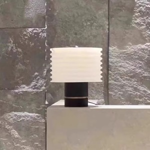 Modern Chinese Style Marble Table Lamp E27 LED Eye Caring For Bedroom <b>Study</b> Living Room - Product Image 2