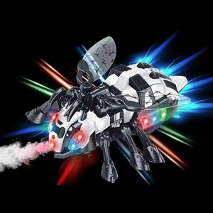 Mili trẻ em hồng ngoại điều khiển từ xa ong Đồ chơi mô hình RC đài phát thanh điều khiển côn trùng đồ chơi với âm nhạc phun - Product Image 2