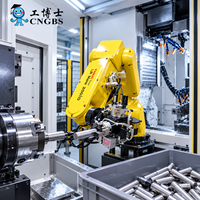 Solution de cellule de travail robotisée FANUC LR Mate 200iD Mini pour la palettisation, le soudage et la distribution