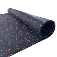 Fit First Premium EPDM Gym Gummi boden rollen mit hoher Dichte