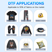 Imprimante DTF Ingani format A3 haute qualité transfert film PET 30cm machine d'impression T-shirt tête d'impression F1080 imprimante DTF 30cm