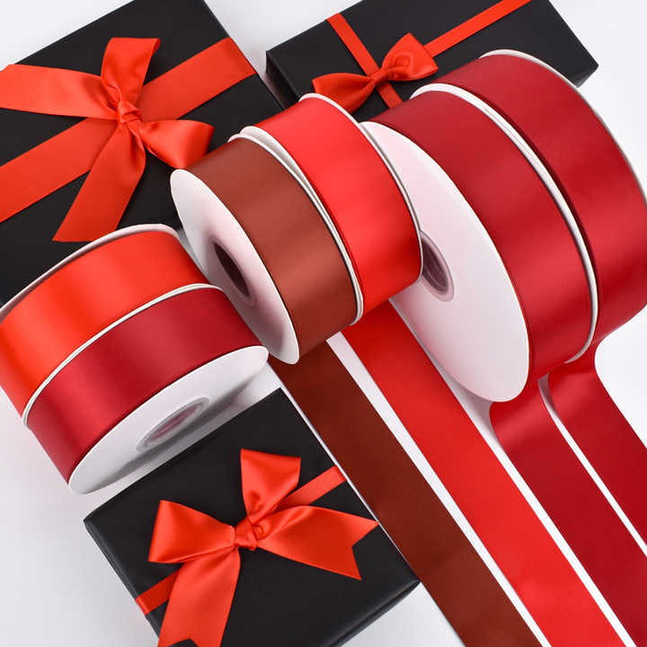 Luxury 1 1/2 Inch Soft Smooth Double Face Satin Ribbon 4 cm Satin ...