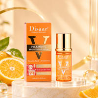 Sérum Visage Éclaircissant Disaar à la Vitamine C 40ml – Atténue les Taches Brunes et les Marques d'Acné – Acide Férulique, Vitamine E – Éclat et Beauté Naturelle – Vente en Gros