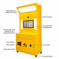 Machine Photo Portable Personnalisable avec Imprimante Bluetooth Intégrée pour Événements, Fêtes, Centres Commerciaux – Service Self-Service Tactile