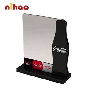 Personalizado respetuoso con el medio ambiente <span class=keywords><strong>NIHAO</strong></span> A4 A5 plástico acrílico madera Mesa menú soporte de exhibición soporte para interior al aire libre bar promoción - Product Image 2