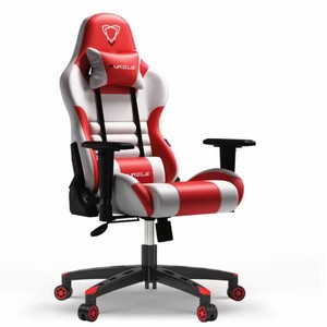 เก้าอี้เกมมิ่งปรับระดับความสูงได้ หมุนได้ รองรับสรีระ ปรับเอนได้ หุ้มด้วยหนังสังเคราะห์ทันสมัย สำหรับขายส่ง - Product Image 3