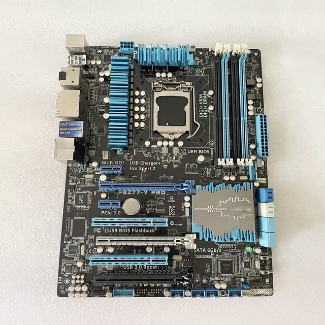 For ASUS P8Z77-V PRO Desktop Motherboard with Integrated Graphics Double DDR3 Memory Channel Fully Tested Good Quality Used New
