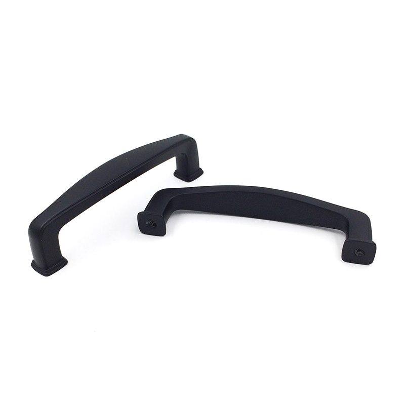 Modern Zinc Alloy Furniture Handles for Wardrobe Drawer Kitchen Cabinets-Bedroom & Apartment Use