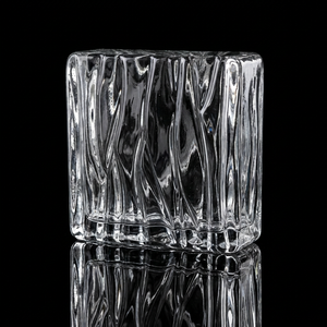 Ladrillo <span class=keywords><strong>de</strong></span> Cristal Sólido Cuadrado, Bloque Arquitectónico Ultra Transparente con Texturas <span class=keywords><strong>de</strong></span> Panal y Piedra para Divisiones <span class=keywords><strong>de</strong></span> Lujo - Product Image 2