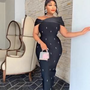 特別な機会のための女性用イブニングパーティードレス、カスタマイズされたマーメイドダイヤモンド装飾プロムドレス、新しい服、ドレス - Product Image 2