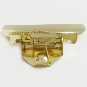 Trombones A4 en métal avec logo personnalisé <span class=keywords><strong>Pince</strong></span> à ressort 85mm en métal papillon <span class=keywords><strong>pince</strong></span> pour presse-papiers en plastique <span class=keywords><strong>PVC</strong></span> acrylique planche de bois - Product Image 3