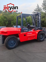 Vente directe d'usine Hefei, chariot élévateur Heli CPCD100 d'occasion, 10 tonnes, chariots élévateurs Heli d'occasion, haute qualité, chariot élévateur Heli 10 tonnes d'occasion