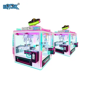 Factory Direct Supply 4-Player Toy Crane Claw Machine for Family Entertainment with US Plug