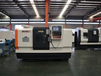 Torno CNC de Metal Profesional CK6150V, Eje Único de 82 mm, Alto Torque, Horizontal, de Servicio Pesado, Control GSK, Bancada Plana