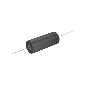 Condensador de Canal de Fabricante con Orificio Pasante TCG101T250L2C 100 uF CAP ALUM 100UF 250V AXIAL TH - Product Image 1