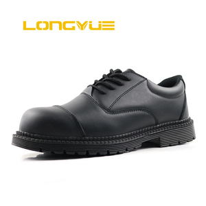 Chaussures Oxford en cuir véritable personnalisées <span class=keywords><strong>pour</strong></span> le travail, le bureau et les serveurs d'hôtel, chaussures <span class=keywords><strong>de</strong></span> sécurité à embout en acier <span class=keywords><strong>pour</strong></span> hommes d'affaires - Product Image 1