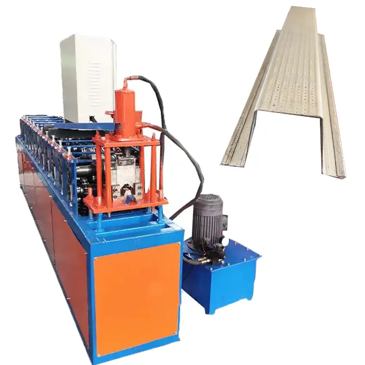 Máquina formadora de rollos de doblado en frío de alta calidad Perfil Omega suministrado por China Factory para uso en planta de fabricación