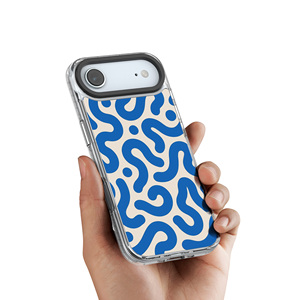 Luxe geribbelde patroon harde hoes in stijlvolle, schokbestendige uitvoering met PC-materiaal voor iPhone 17 16 15 14 Pro Max - Product Image 3