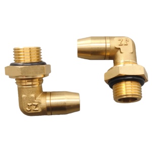 Repuestos Universales de Alta Calidad para Camiones, Codo de Conexión Rápida de Cobre Tipo Dividido 8-M16x15 para Camiones y Remolques - Product Image 1