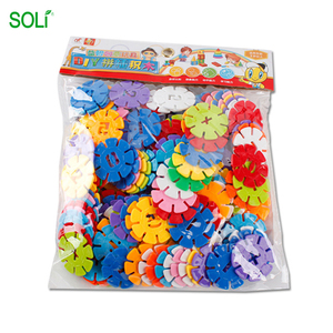 Chất Lượng Hàng Đầu Nhựa Bông Tuyết Xây Dựng Câu Đố Giáo Dục Đồ Chơi Thông Minh - Product Image 3