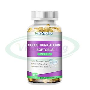 विदाप्रेसिंग ओएम कोलोस्ट्रम कैल्शियम बोवाइन सॉफ्टजेल कैप्सूल भोजन पूरक प्रोबायोटिक कार्बनिक कोलोस्ट्रम कैल्शियम सॉफ्टजेल - Product Image 1