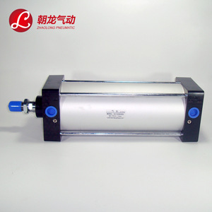 กระบอกสูบลมแบบแท่งยึด Zhaolong รุ่น SC80x100 ตัวเรือนอะลูมิเนียม แบบมาตรฐาน สำหรับใช้งานในอุตสาหกรรม - Product Image 1