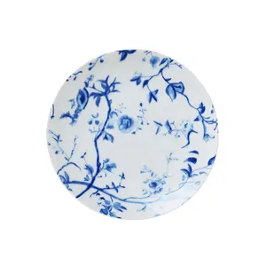 12 дюймов, наборы керамических тарелок, посуда, индивидуальный изысканный фарфоровый набор посуды с дизайном из синего ивового листа