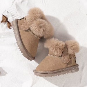 Nouvelles bottes d'hiver pour enfants 2025, bottes en polaire pour filles, chaussures en coton chaudes, semelles souples, bottes de neige épaisses pour tout-petits de haute qualité - Product Image 4