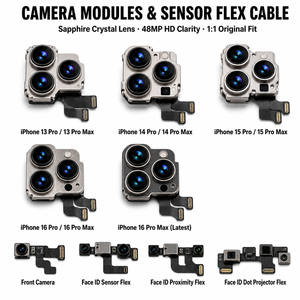 Set di Parti di Ricambio per Riparazione Telefoni Cellulari per <span class=keywords><strong>iPhone</strong></span> 6 <span class=keywords><strong>6S</strong></span> 7 8 Plus X XR XS Max, Kit di Componenti Sostitutivi - Product Image 3