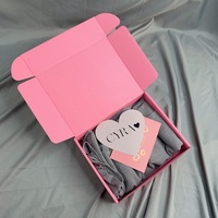 Cajas de Envío Plegables de Cartón de 6x4x2 con Logotipo Personalizado, MOQ Bajo, Mini Cajas de Papel para Envío de Joyería, Accesorios, Embalaje Postal